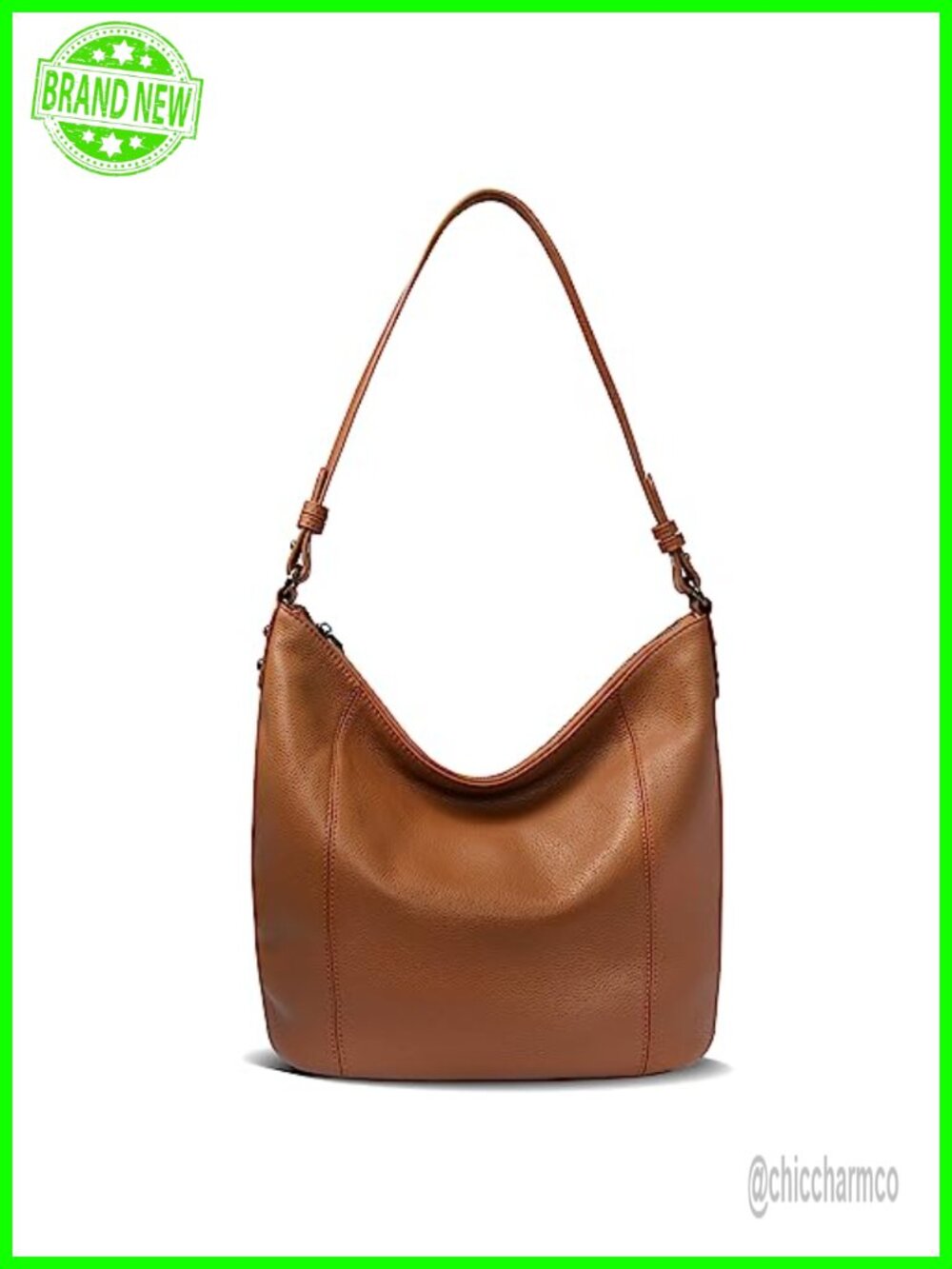 Soft Leather Hobo Shoulder Crossbody Handbag Purse Large Tote for Women